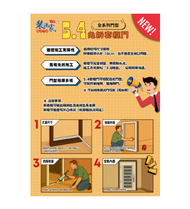 5.4套門框系列