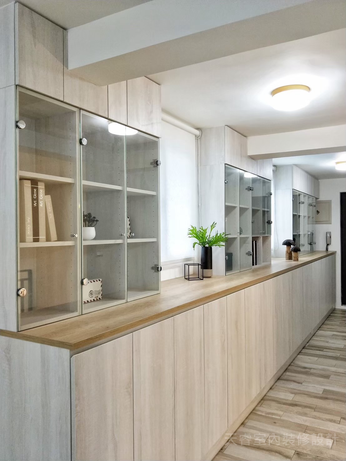 系統書櫃收納設計 天睿室內裝修設計有限公司